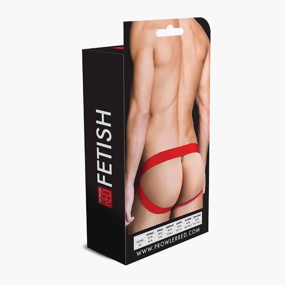 Ass-less Jock Red Ass-less Jock Red