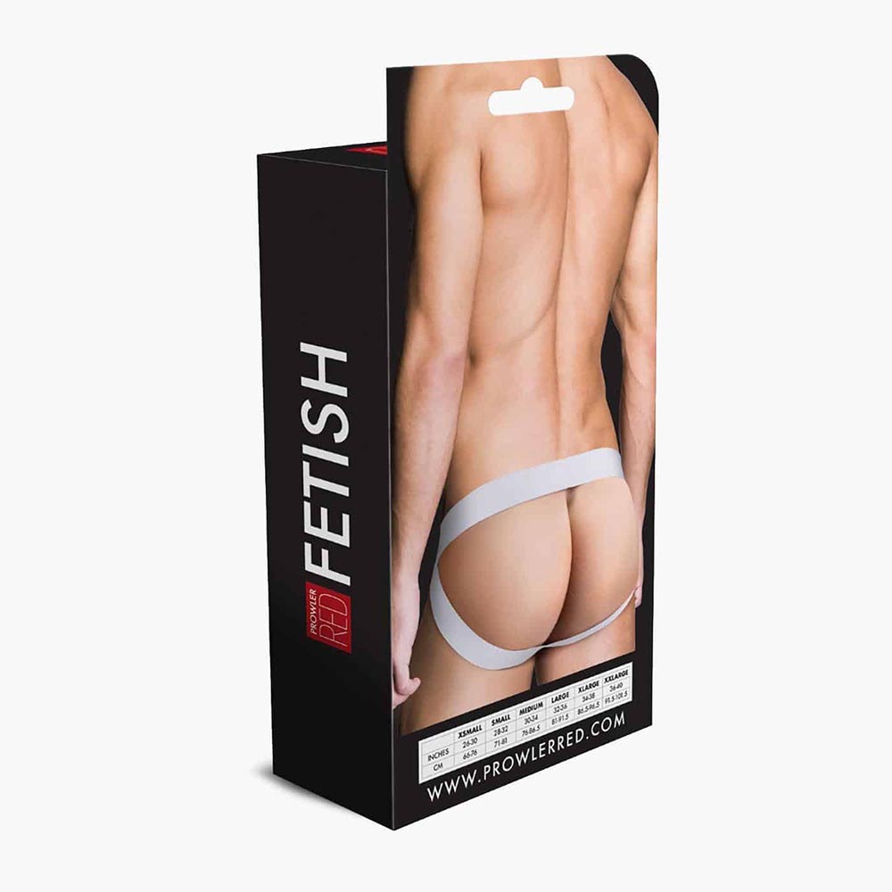 Ass-less Jock White Ass-less Jock White