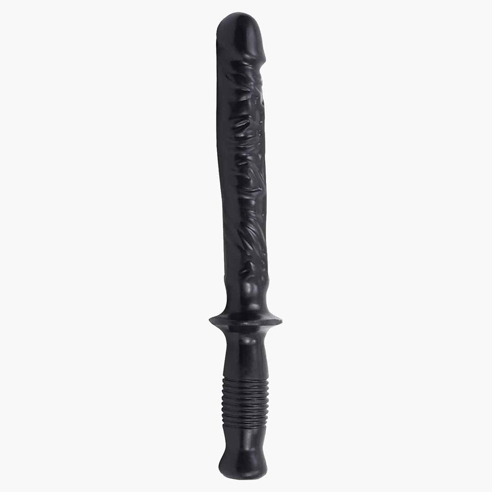 Classic Man Handler Dildo Black 14.5in Classic Man Handler Dildo Black 14.5in