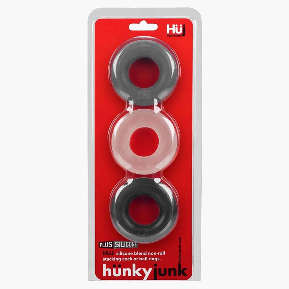 HUJ3 Cock Ring 3 Pack HUJ3 Cock Ring 3 Pack