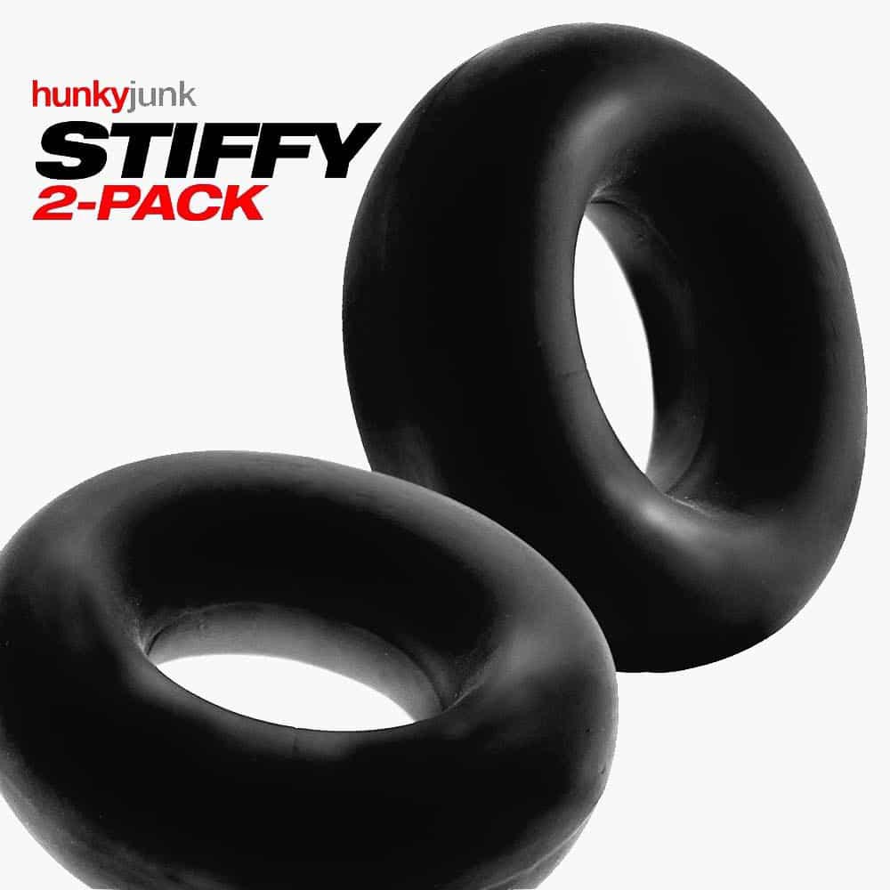 Stiffy 2-Pack Bulge Cock Rings Stiffy 2-Pack Bulge Cock Rings