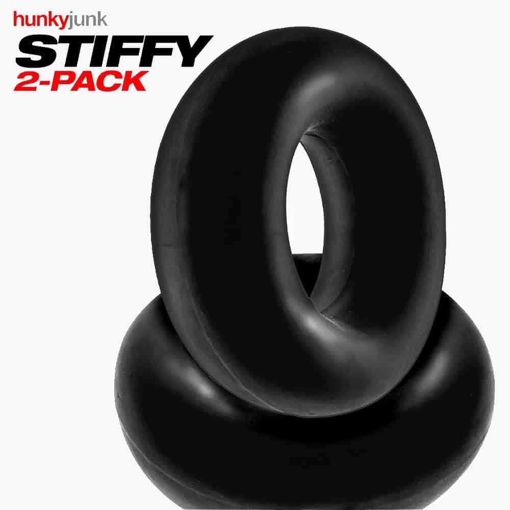 Stiffy 2-Pack Bulge Cock Rings Stiffy 2-Pack Bulge Cock Rings