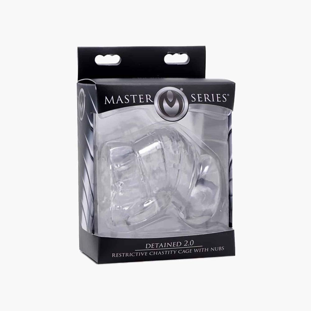 Detained 2.0 Restrictive Chastity Cage w/ Nubs Detained 2.0 Restrictive Chastity Cage w/ Nubs
