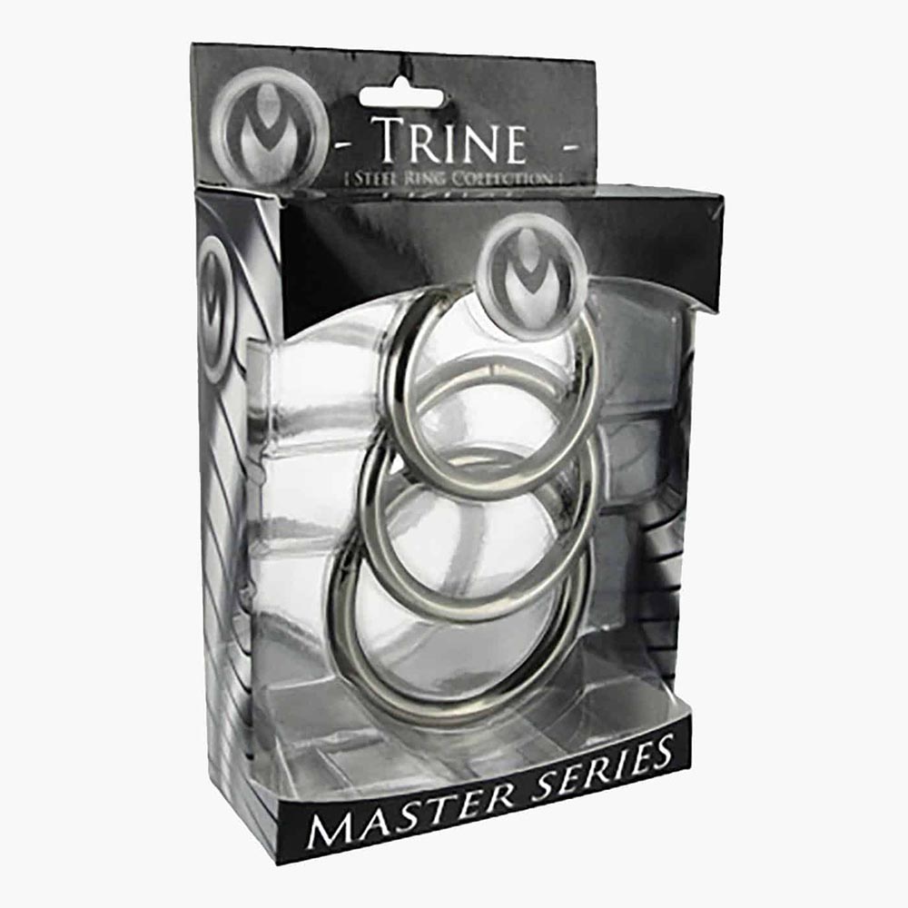 Trine Steel Cock Ring Collection Trine Steel Cock Ring Collection