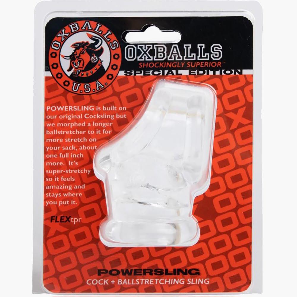 Powerballs Cocksling and Ballstretcher – Clear Powerballs Cocksling and Ballstretcher – Clear