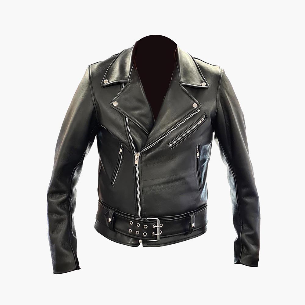Leather Police Jacket