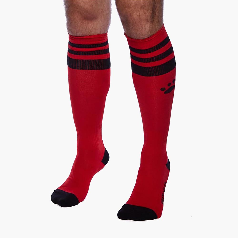 Football Socks – Red/Black Football Socks – Red/Black