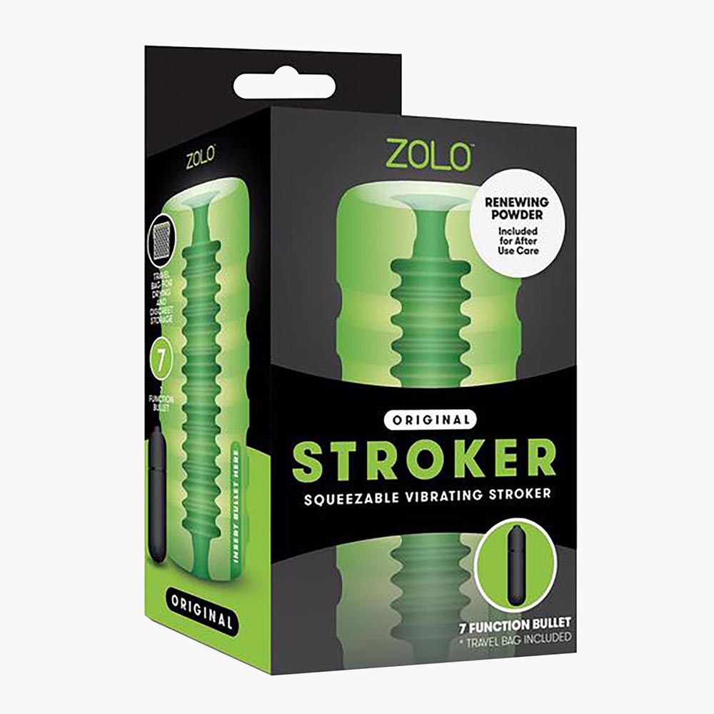 Original Squeezable Vibrating Stroker O Original Squeezable Vibrating Stroker O
