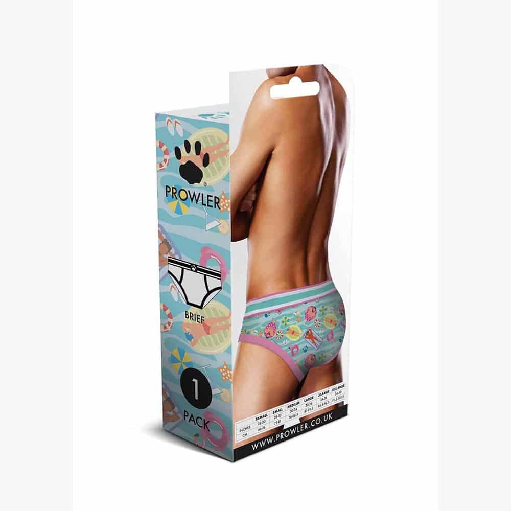 Swimming Brief Green Pink Swimming Brief Green Pink