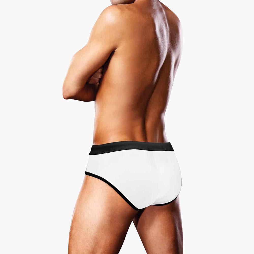 Swim Brief Oversized Paw White Swim Brief Oversized Paw White