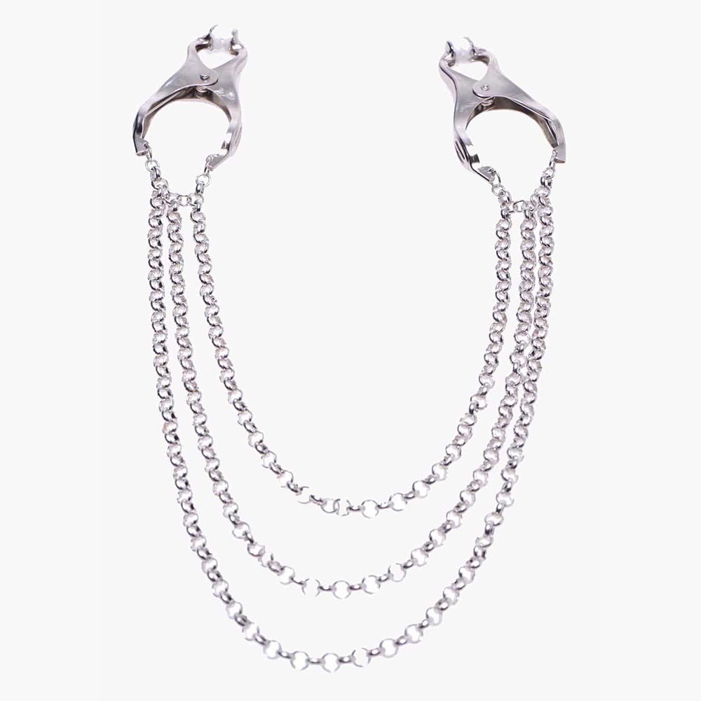 Affix Triple Chain Nipple Clamps Affix Triple Chain Nipple Clamps