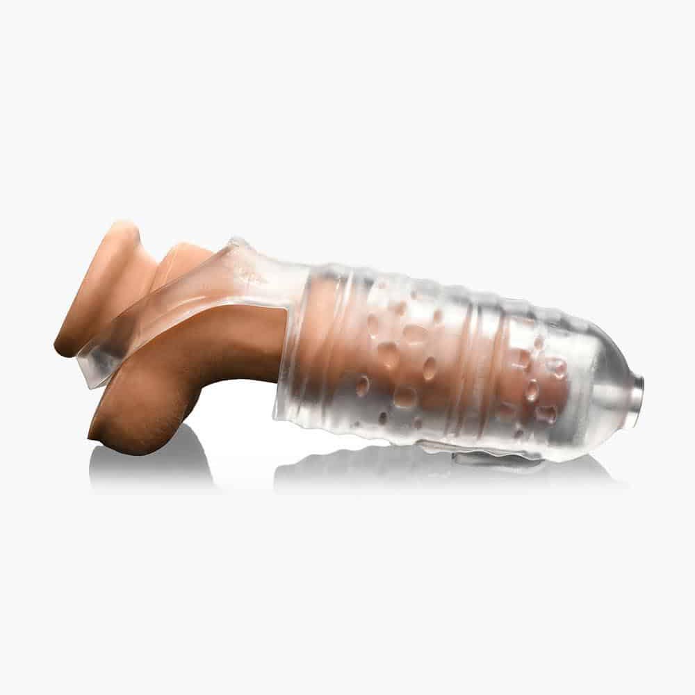 The Milker TPE With Ball Strap Clear The Milker TPE With Ball Strap Clear