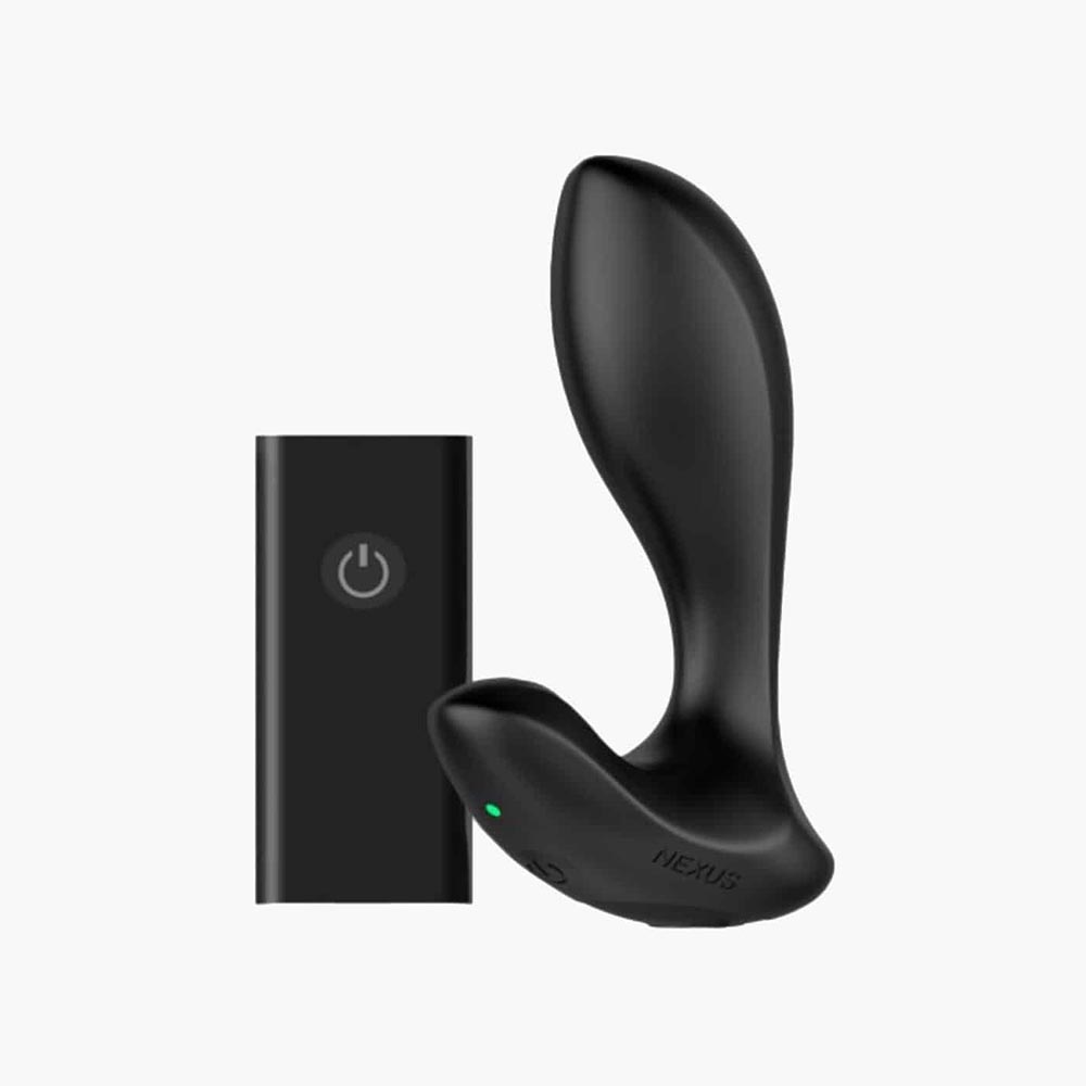 Duo Remote Control Beginner Butt Plug Black Small Duo Remote Control Beginner Butt Plug Black Small