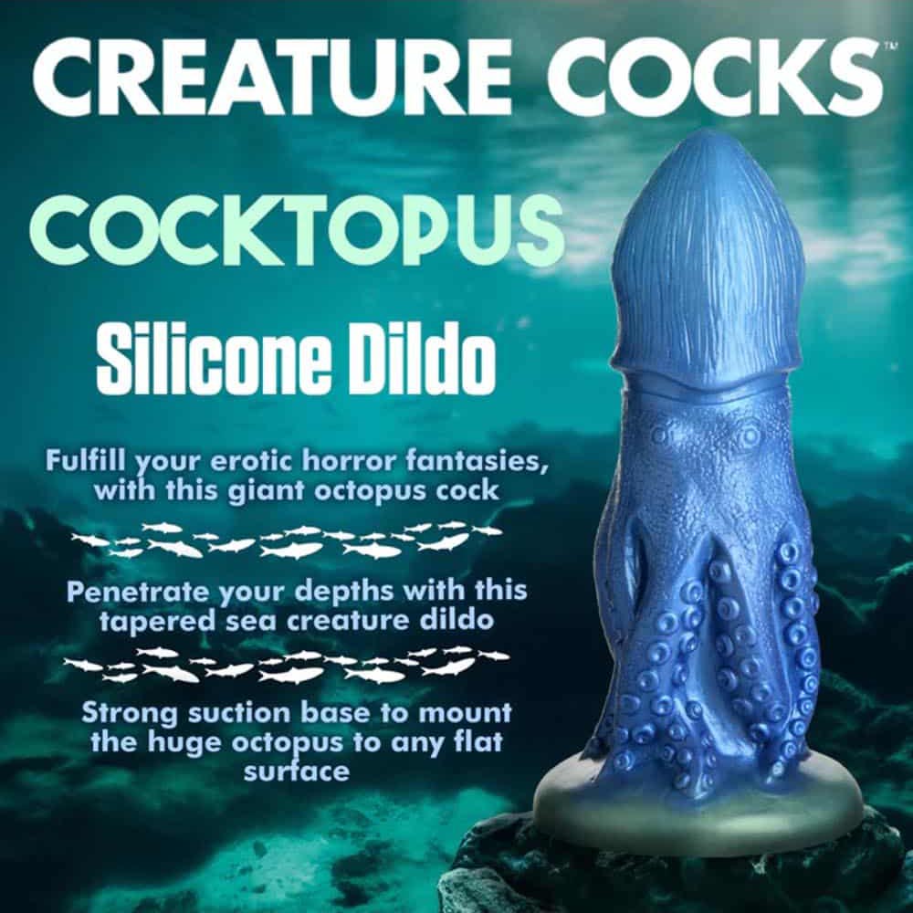 Creature Cocks Cocktopus Octopus Silicone Dildo