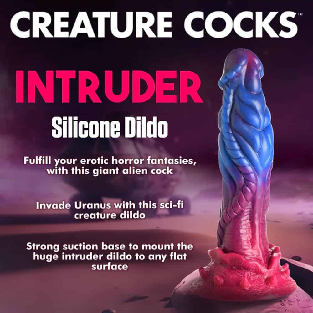 Creature Cocks Intruder Alien Silicone Dildo