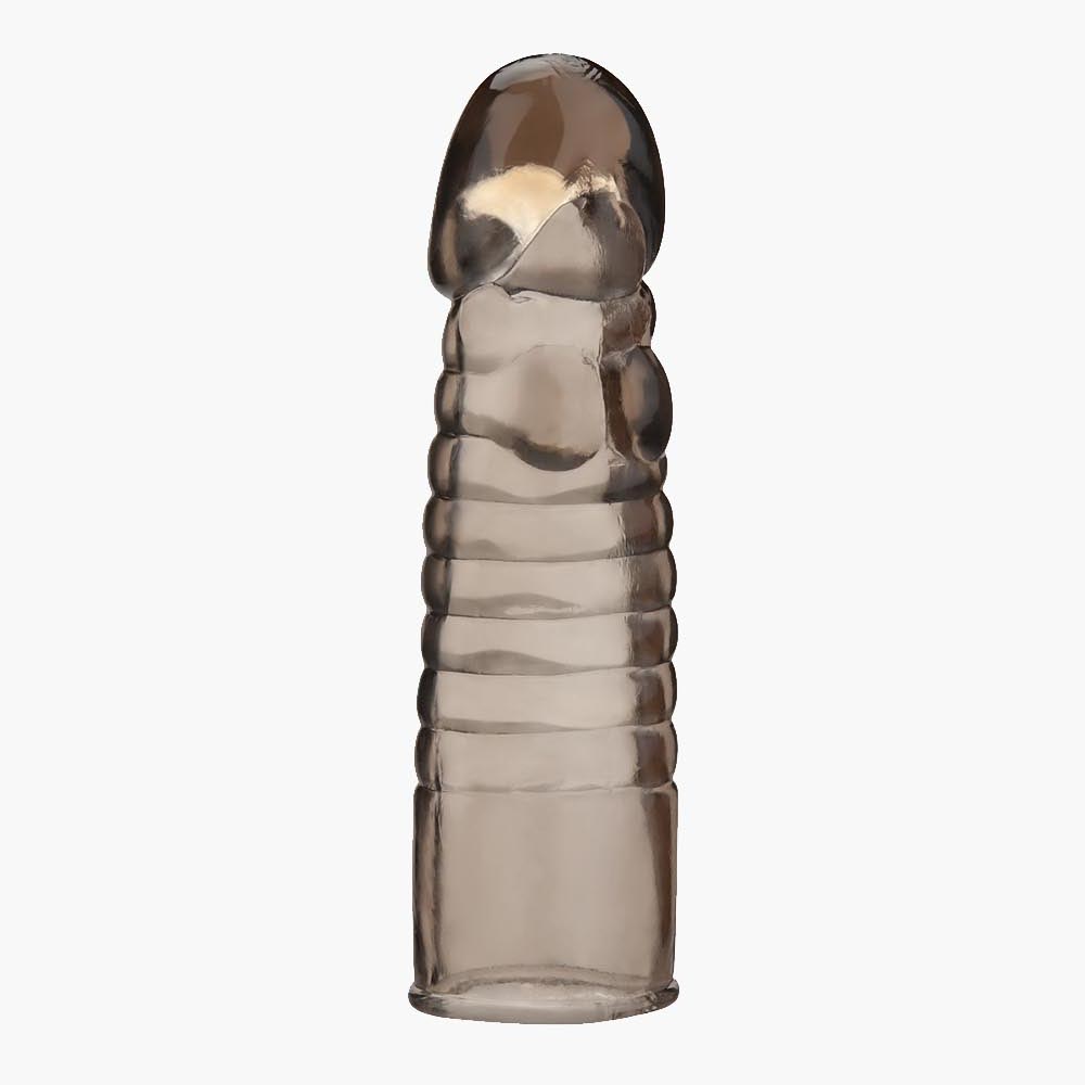 6inch Ribbed Realistic Penis Enhancing Sleeve Extension