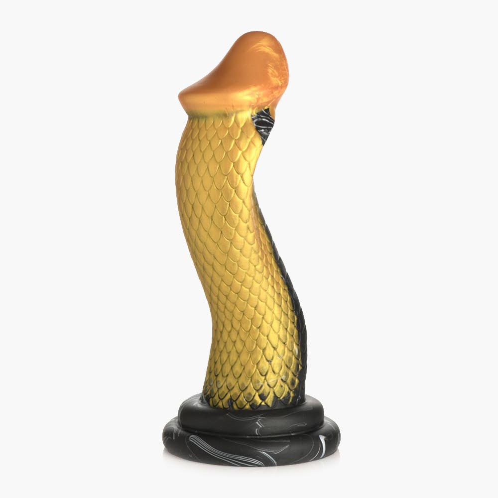 Golden Snake Silicone Dildo