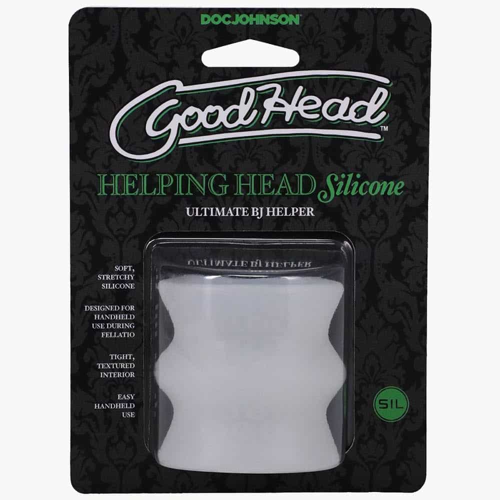 Helping Head Silicone Stroker Helping Head Silicone Stroker