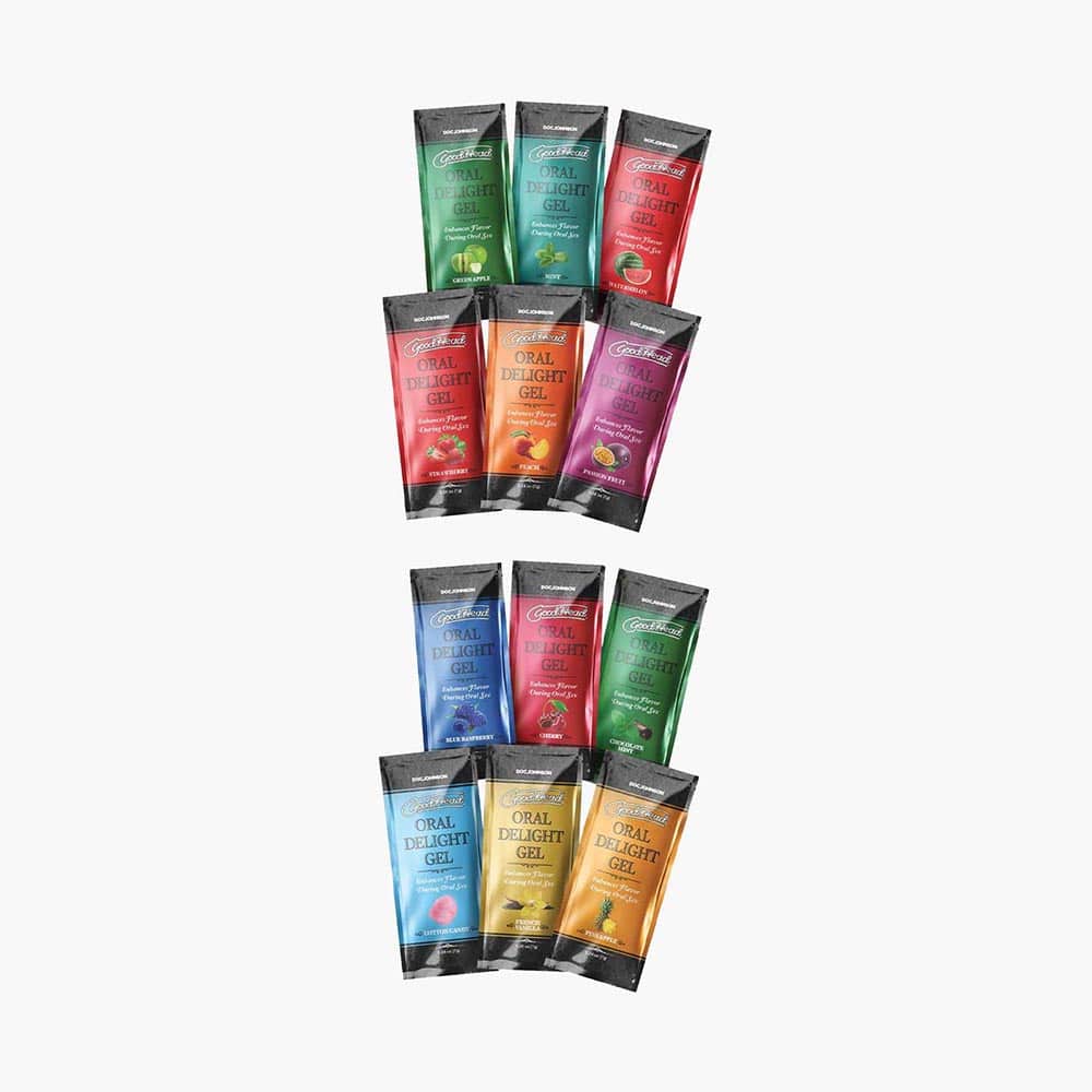Oral Delight Gel 6 Pack Flavoured Oral Delight Gel 6 Pack Flavoured
