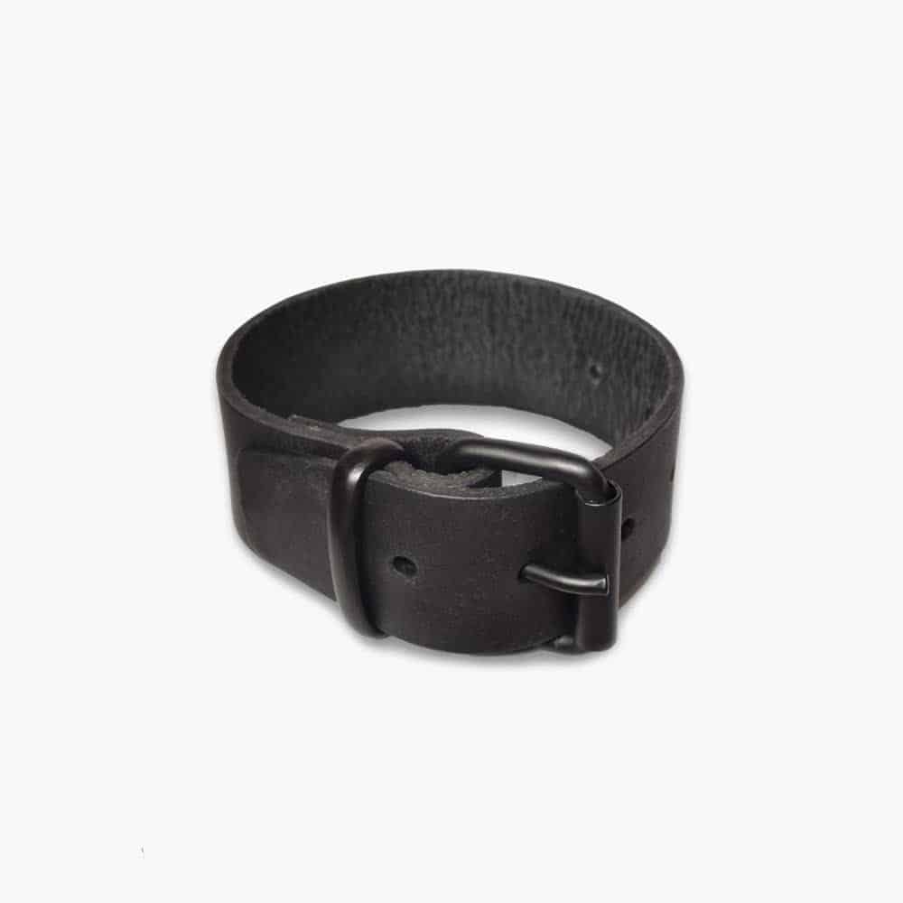 Leather Buckle Bicep Band