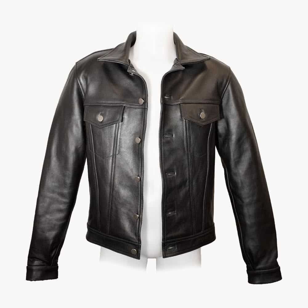 Leather Truker Jacket