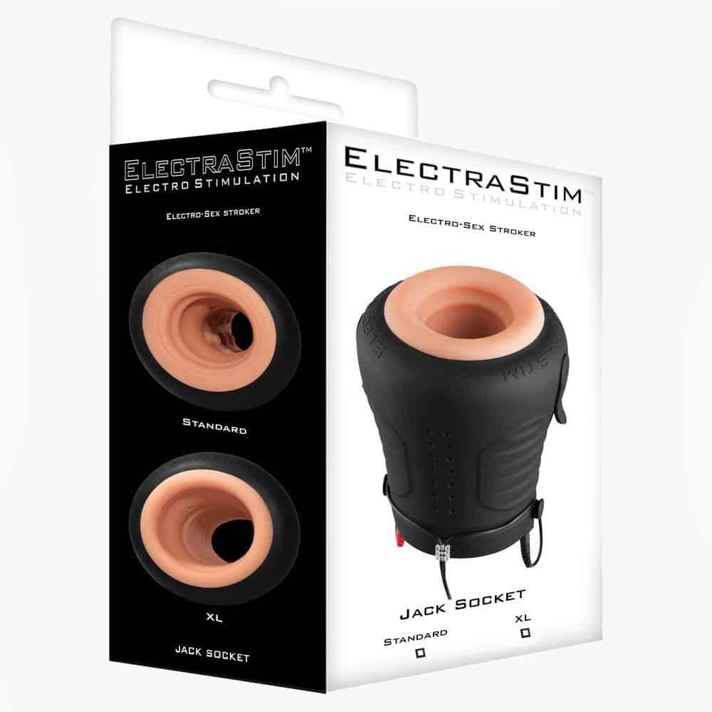 Jack Socket E Stim Stroker Black Jack Socket E Stim Stroker Black