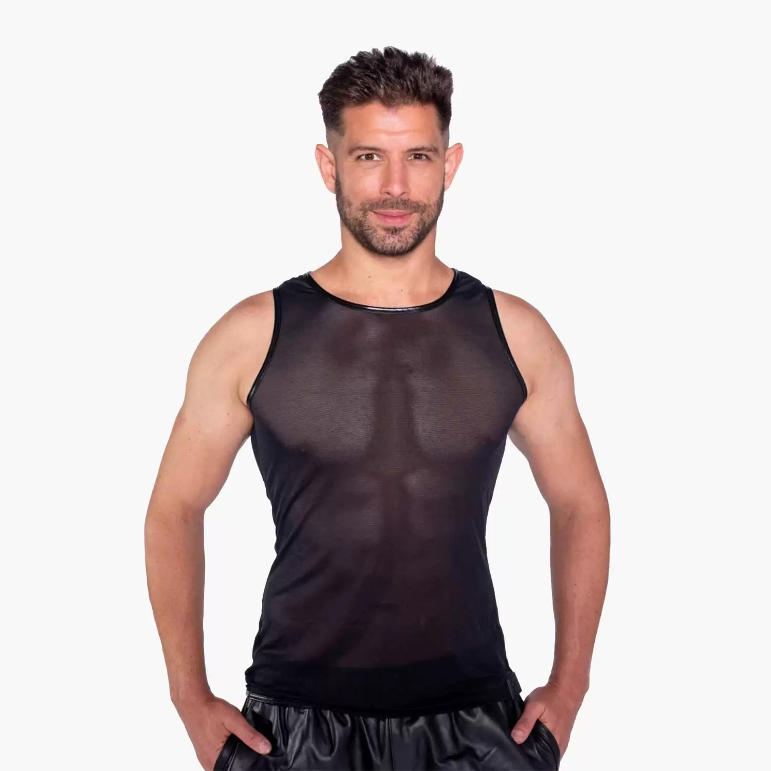 Mesh Vest Black Mesh Vest Black