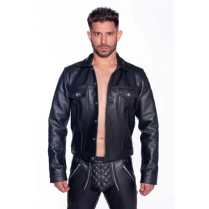 Leather Truker Jacket