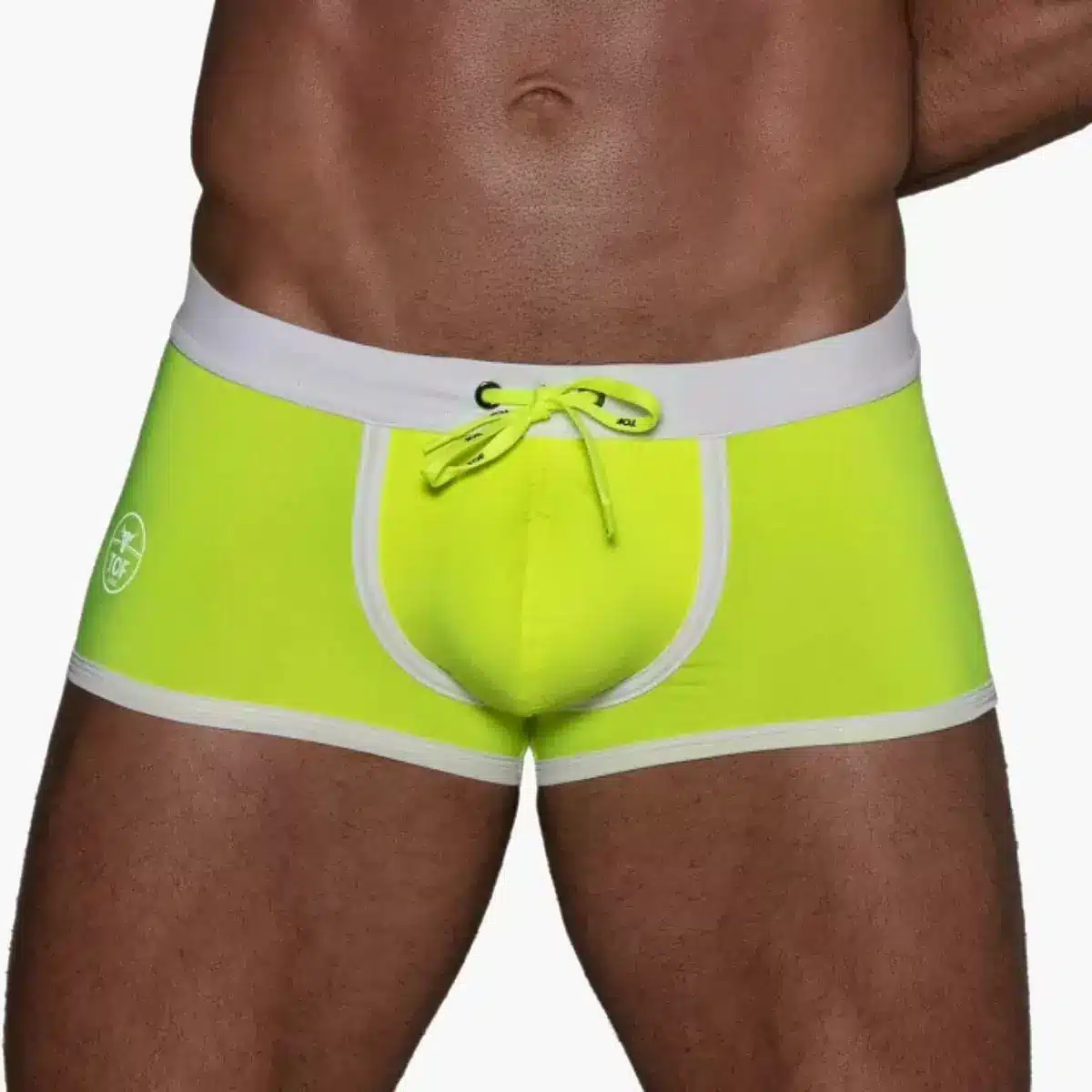 Neon Swim Trunks Yellow Orange Pink Neon Swim Trunks Yellow Orange Pink