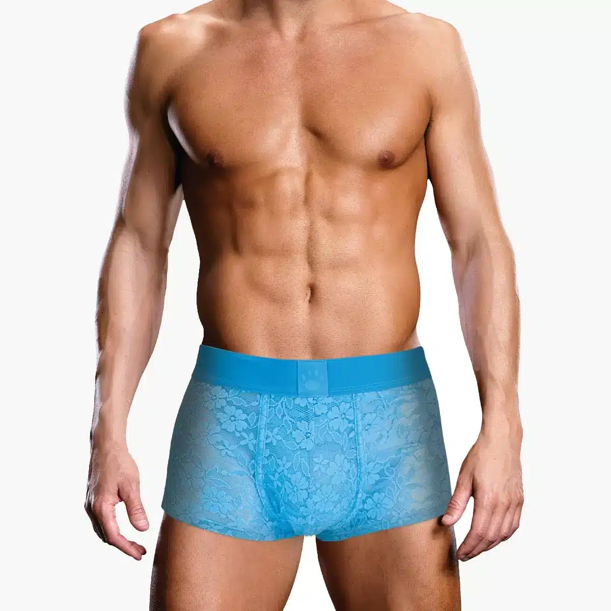 Neon Blue Lace Trunk Neon Blue Lace Trunk