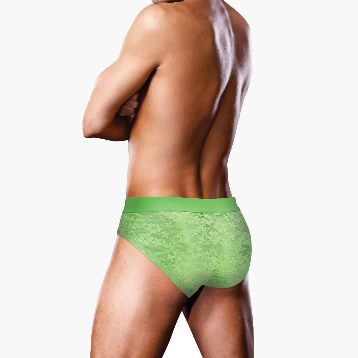 Neon Green Lace Brief Neon Green Lace Brief
