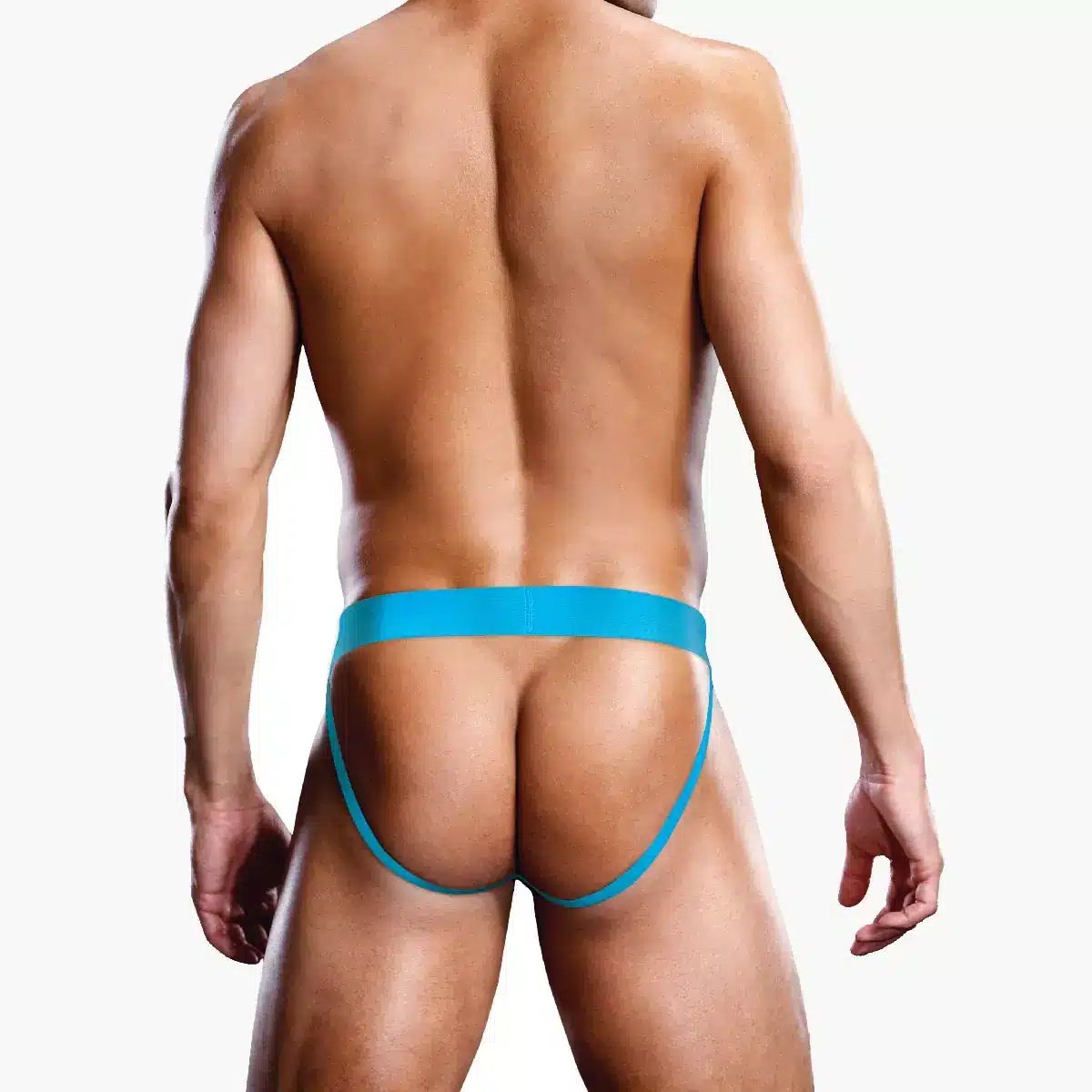 Neon Blue Lace Jock Strap Neon Blue Lace Jock Strap
