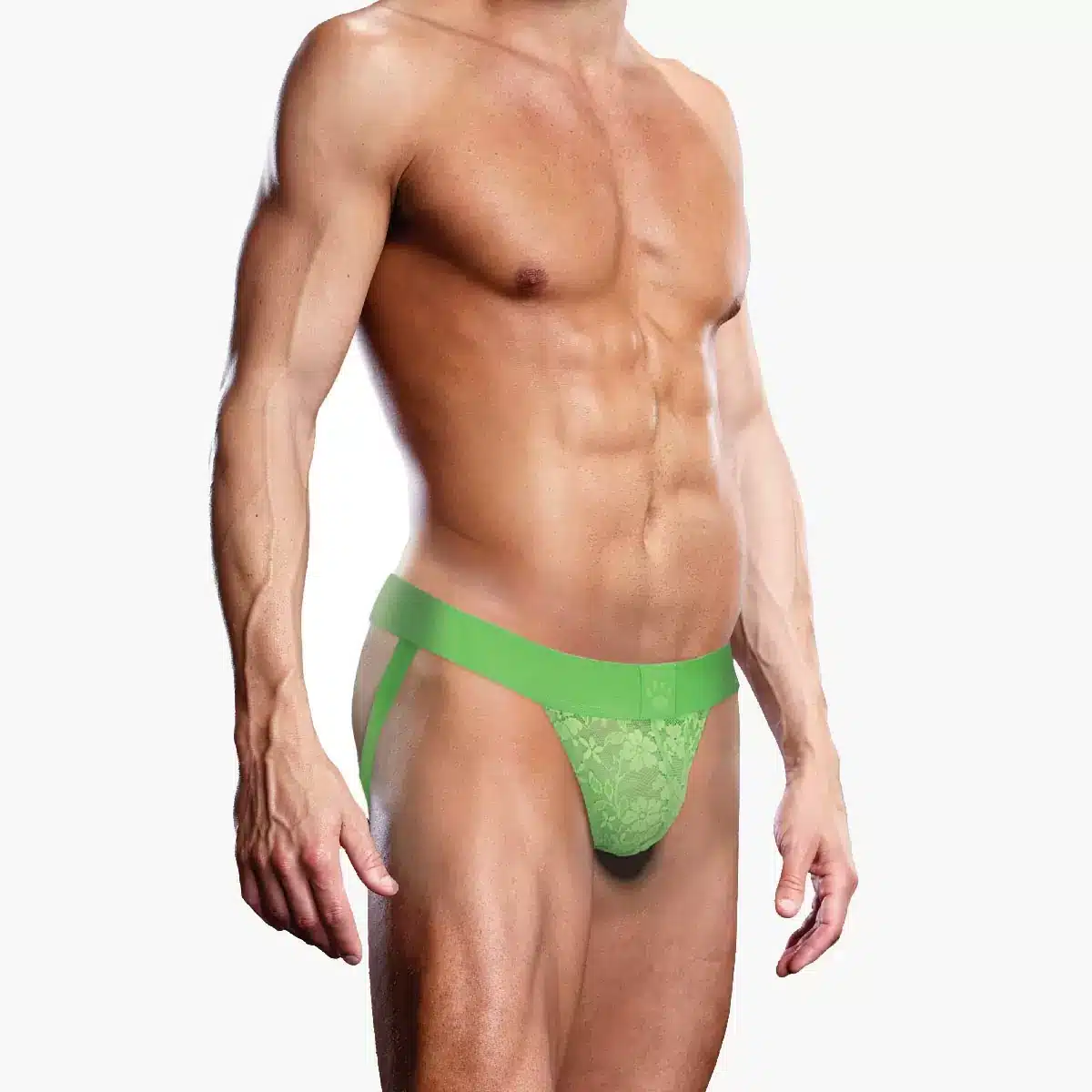 Neon Green Lace Jock Strap Neon Green Lace Jock Strap