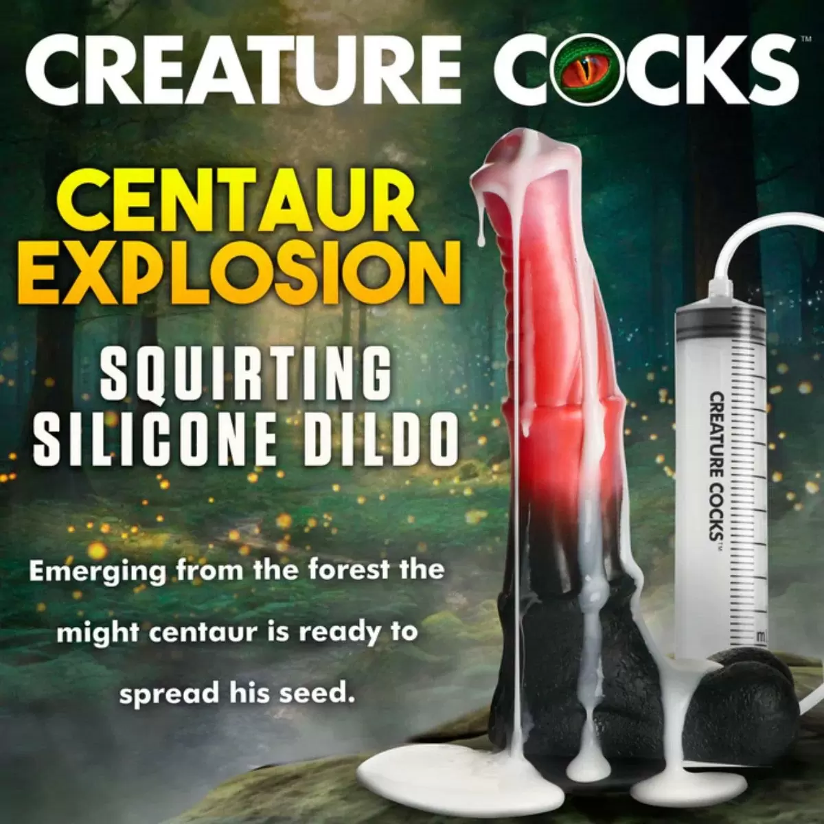 Centaur Explotion Squirting Silicone Dildo Centaur Explotion Squirting Silicone Dildo