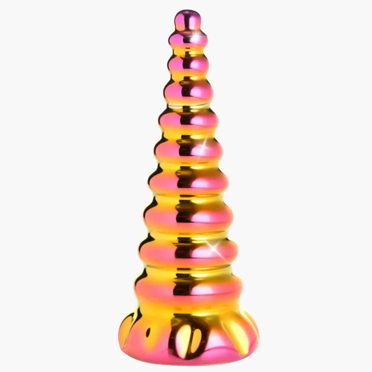 Twilight Rainbow Glass Dildo Twilight Rainbow Glass Dildo