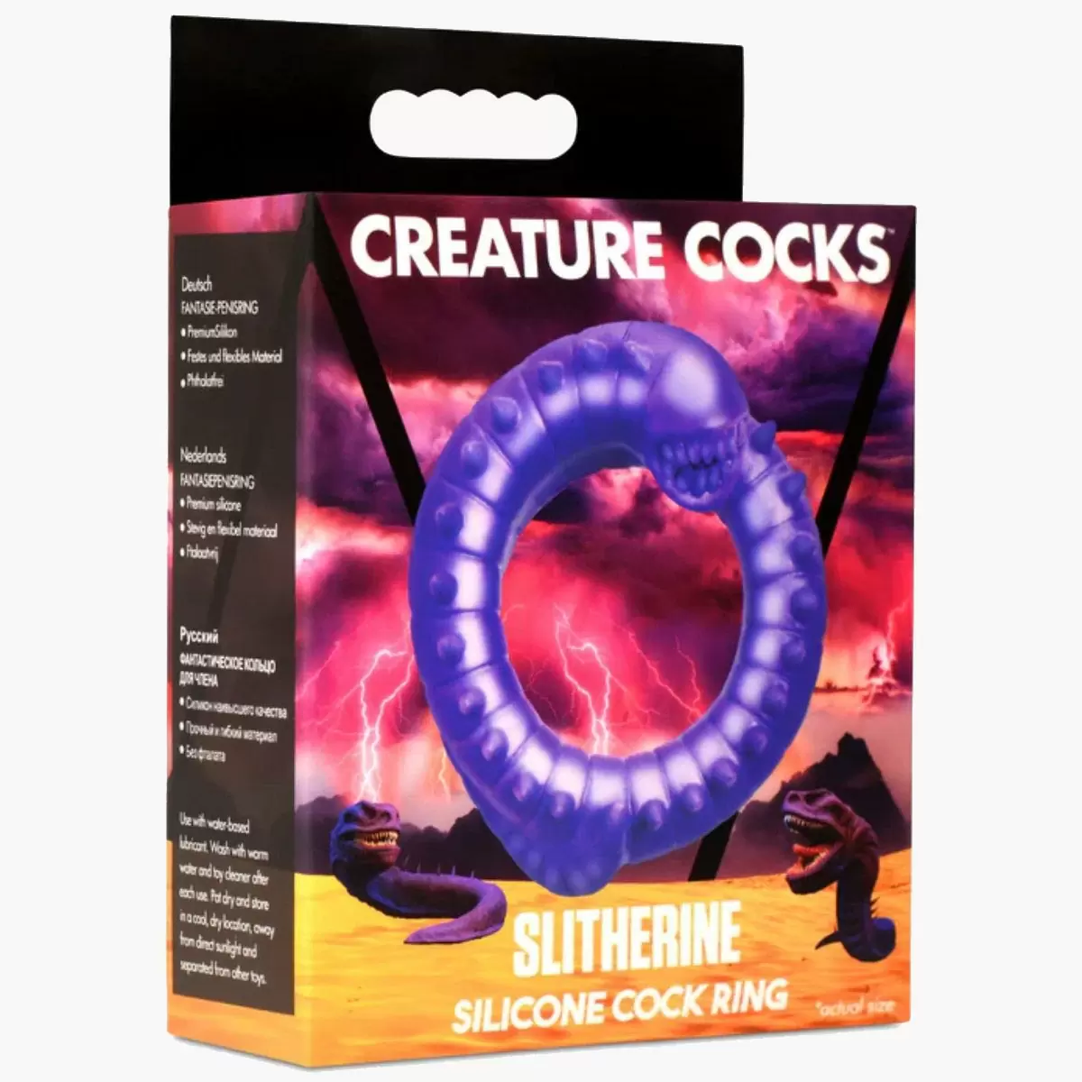 Slitherine Silicone Cock Ring Slitherine Silicone Cock Ring