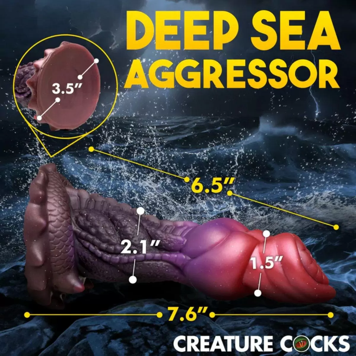 Deep Diver Silicone Dildo Deep Diver Silicone Dildo