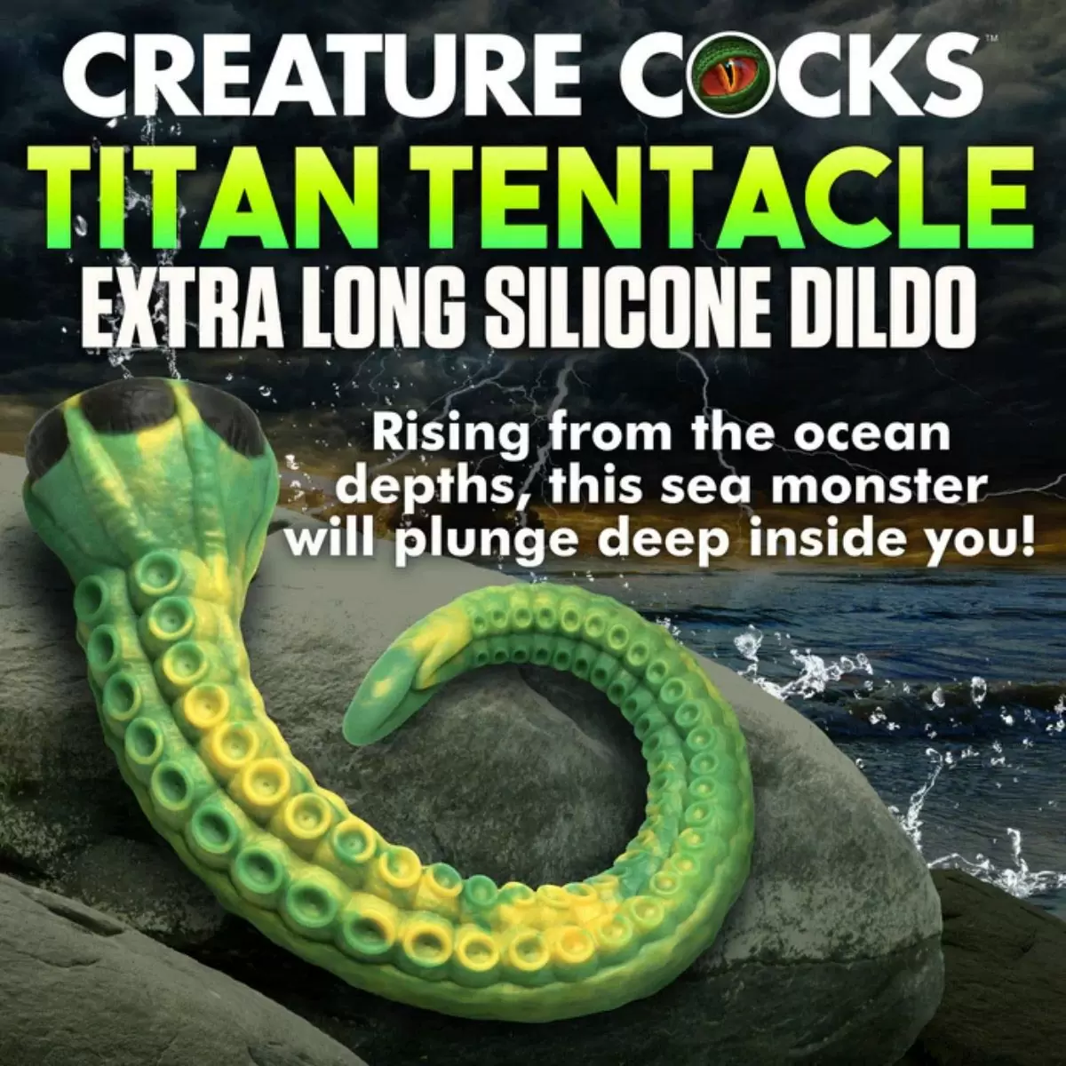 Titan Tentacle Extra Long Silicone Dildo Titan Tentacle Extra Long Silicone Dildo