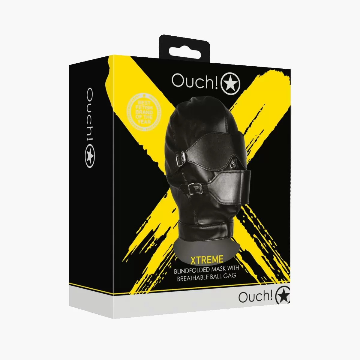 Blindfolded Mask with Breathable Ball Gag Blindfolded Mask with Breathable Ball Gag