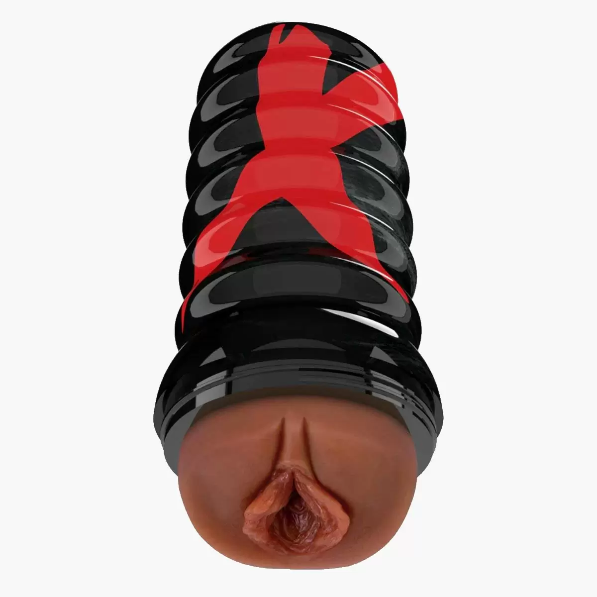 Elite Air Tight Pussy Stroker – Brown/Black Elite Air Tight Pussy Stroker – Brown/Black