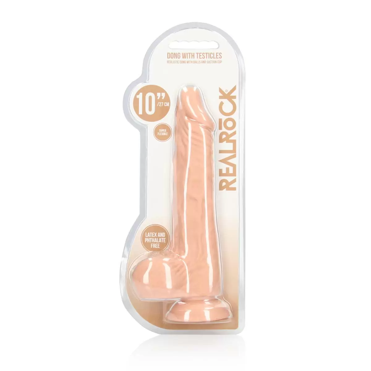 Dong with Testicles – 10″ / 25 cm Dong with Testicles – 10″ / 25 cm