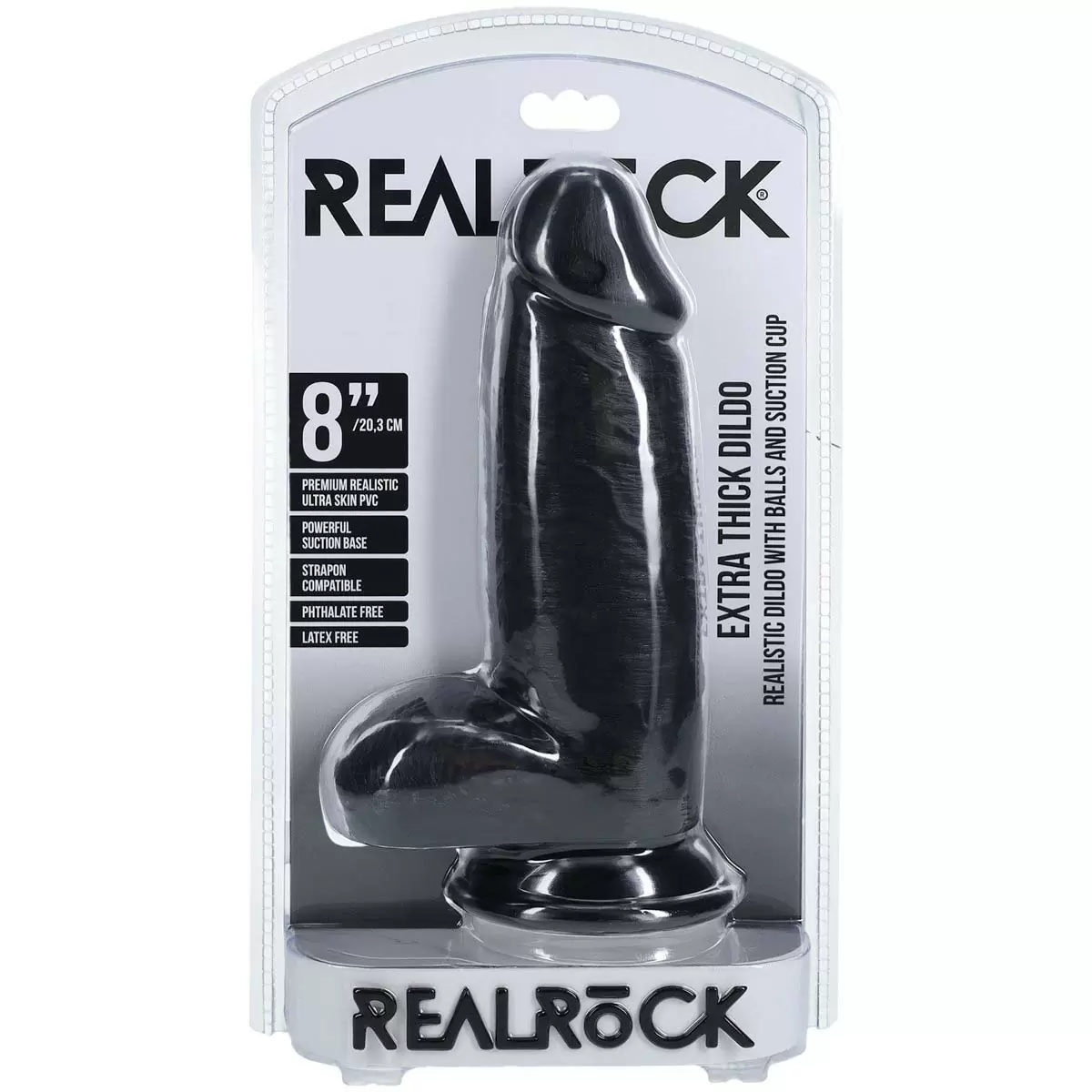 Extra Thick Realistic Dildo with Balls Extra Thick Realistic Dildo with Balls