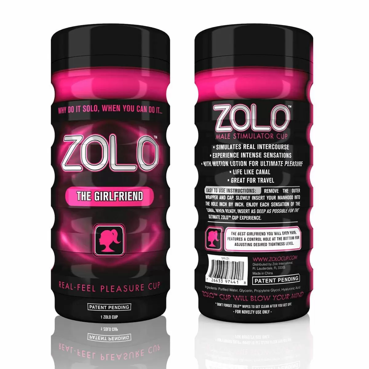 The Girlfriend Cup Black/Pink The Girlfriend Cup Black/Pink