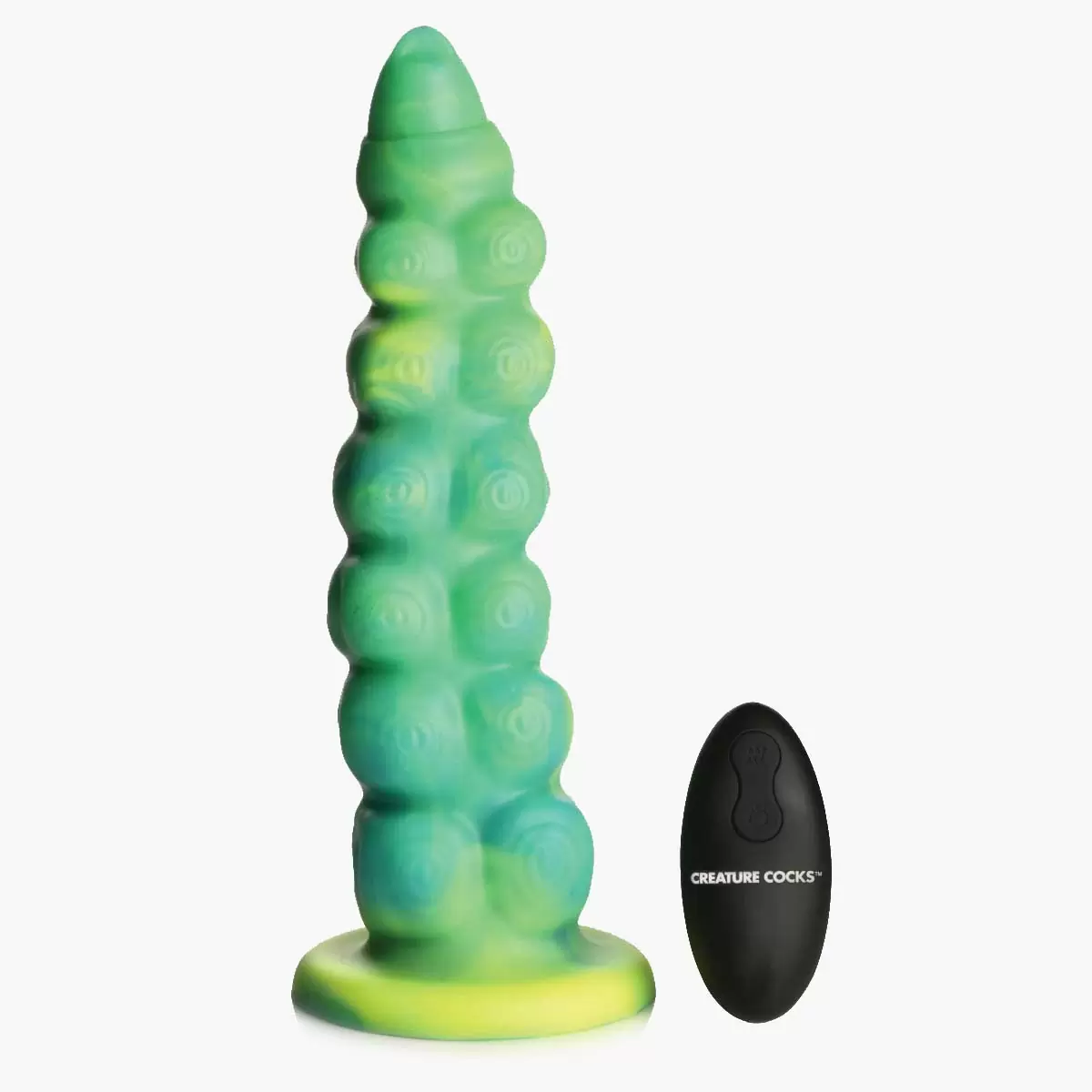 Squirmer Thrusting & Vibrating Silicone Dildo Squirmer Thrusting & Vibrating Silicone Dildo