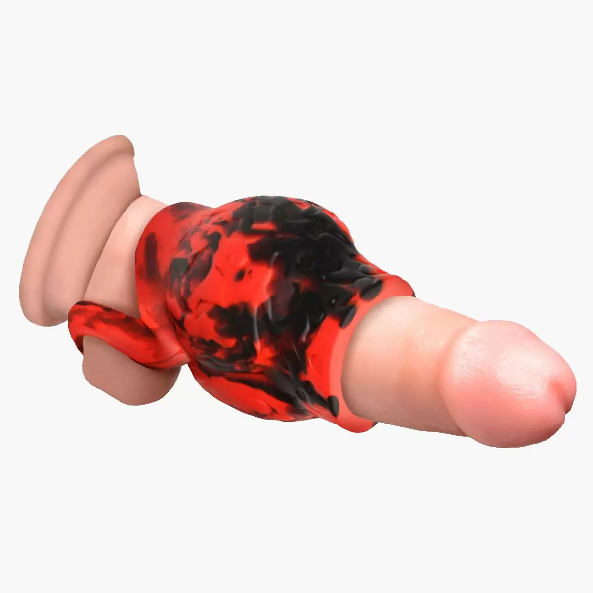 Hell Hound Silicone Girth Enhancer With Ball Strap Hell Hound Silicone Girth Enhancer With Ball Strap