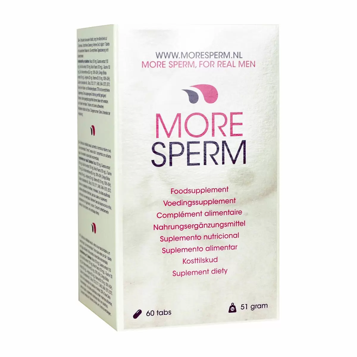 More Sperm Production Tablets (60 Pack) More Sperm Production Tablets (60 Pack)