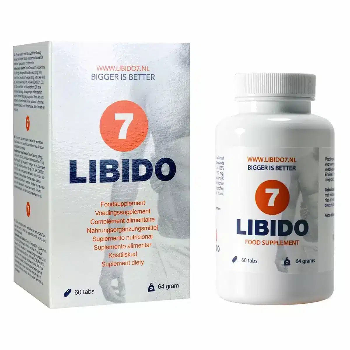 Libido7 Penis Enlargement Tablets 60 Pack Libido7 Penis Enlargement Tablets 60 Pack