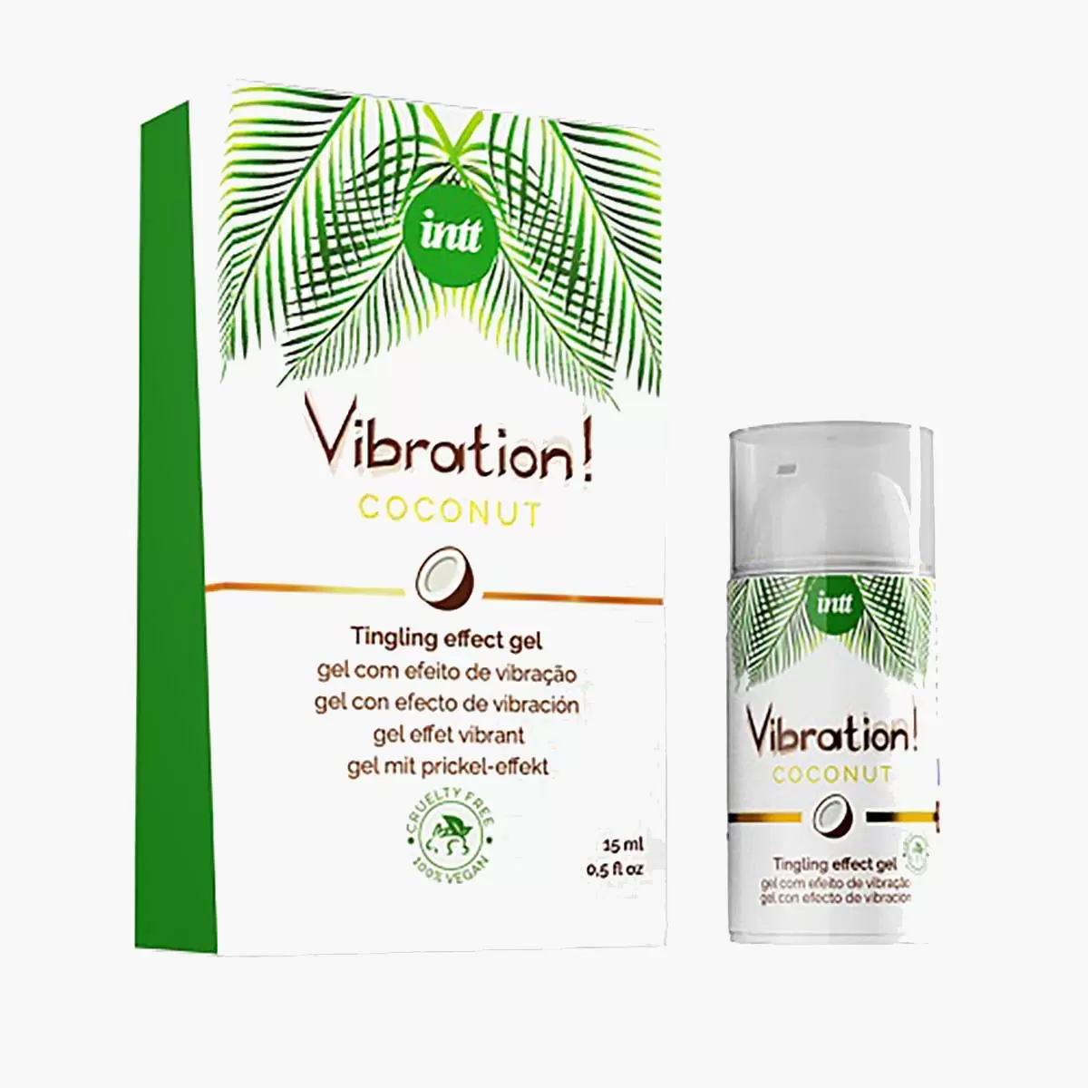 Vibration Vegan Coconut Flavour Liquid Vibrator Vibration Vegan Coconut Flavour Liquid Vibrator