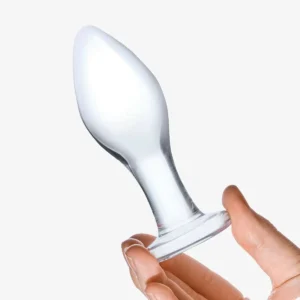 4inch Butt Plug Clear 4inch Butt Plug Clear