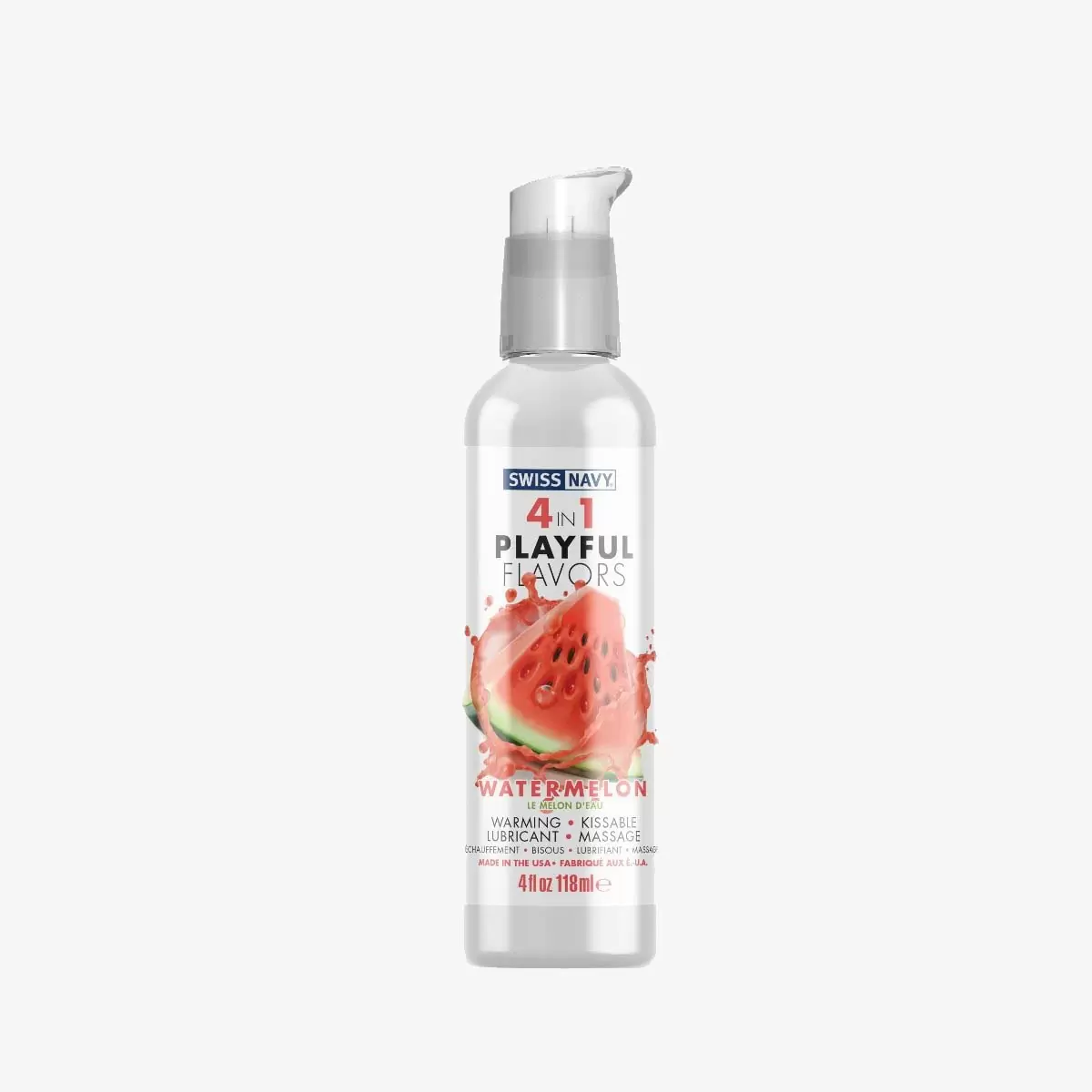 4 In 1 Flavoured Water Based Lube 4oz 4 In 1 Flavoured Water Based Lube 4oz